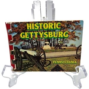 Vintage Historic Gettysburg Photo Book